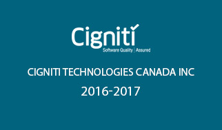 Cigniti Technologies Canada Inc 2016-2017